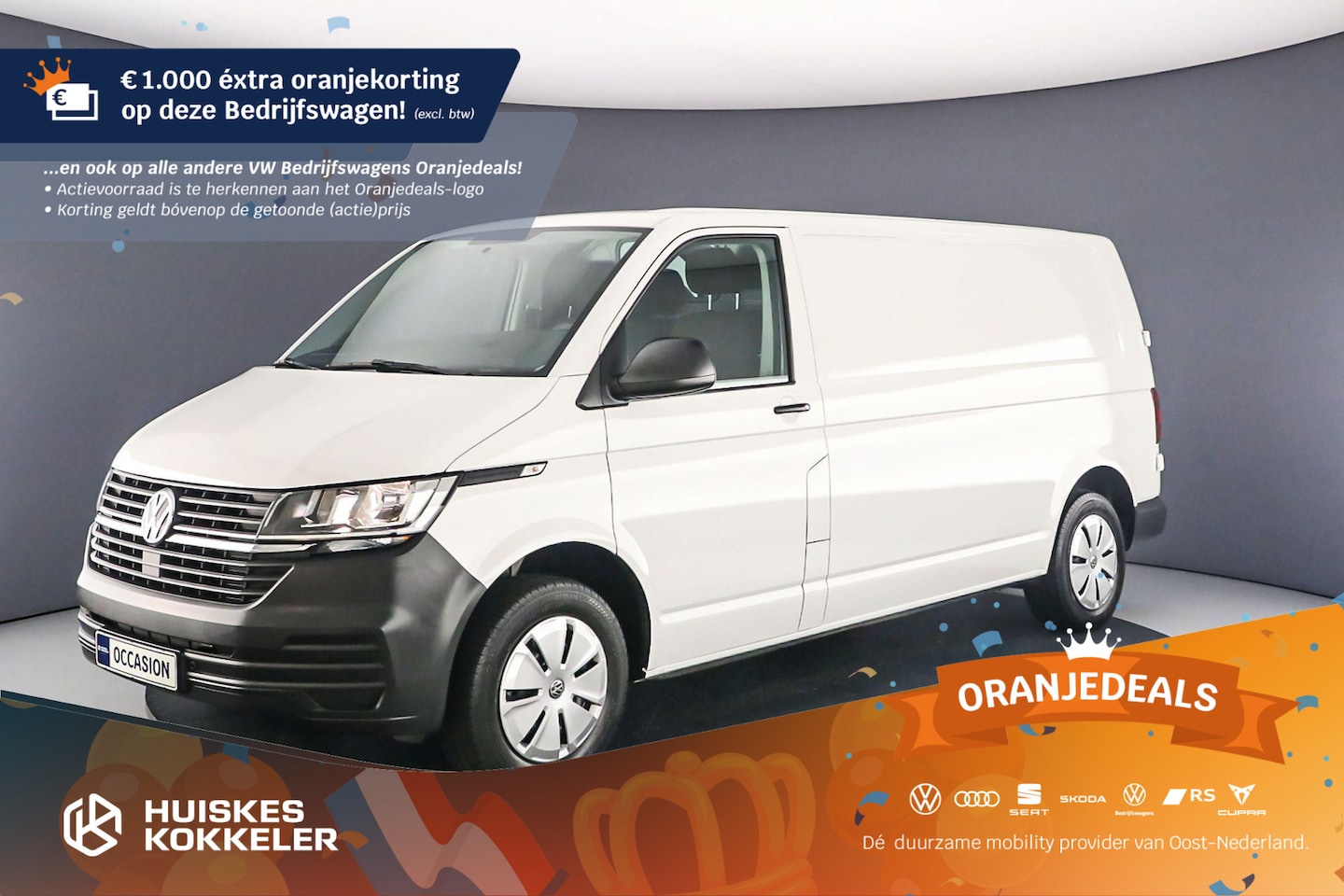 Volkswagen Transporter - 2.0 TDI 150pk L2H1 | BPM-vrij | - AutoWereld.nl