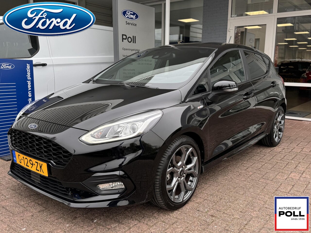Ford Fiesta - 1.0 EcoBoost ST-Line Navi DAB+ Climat Cruise Privacy Glass Parkeersensoren Dealeronderhoud - AutoWereld.nl