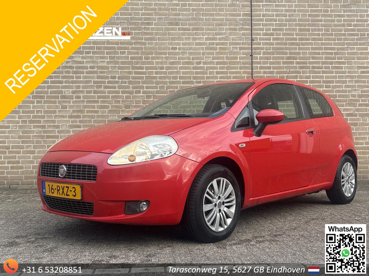 Fiat Grande Punto - 1.3 M-Jet Actual | Airco | - AutoWereld.nl
