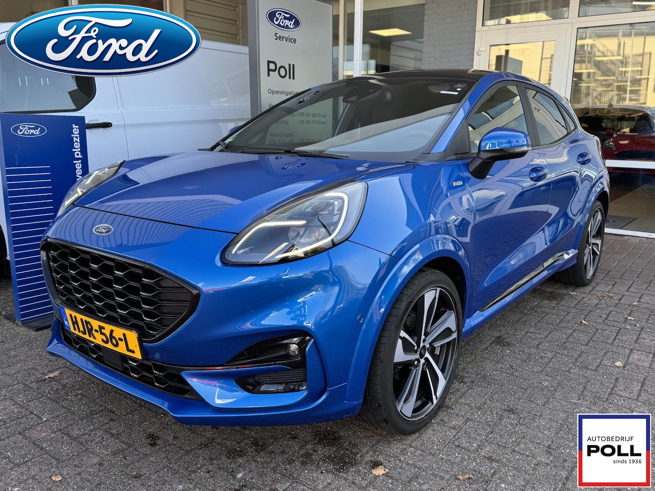 Ford Puma - 1.0 EcoBoost Hybrid ST-Line X Panoramadak Ad Cruise Camera Winter Parking pack Dodehoek El - AutoWereld.nl