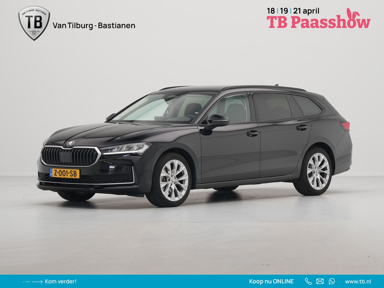 Skoda Superb Combi - 1.5 TSI 150pk MHEV First Edition Trekhaak Navigatie Camera Stoelverwarming - AutoWereld.nl