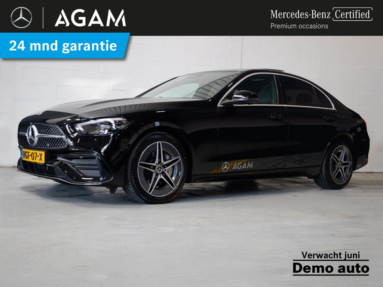 Mercedes-Benz C-klasse - Limousine 300 e star Edition AMG Line Panorama dak - AutoWereld.nl