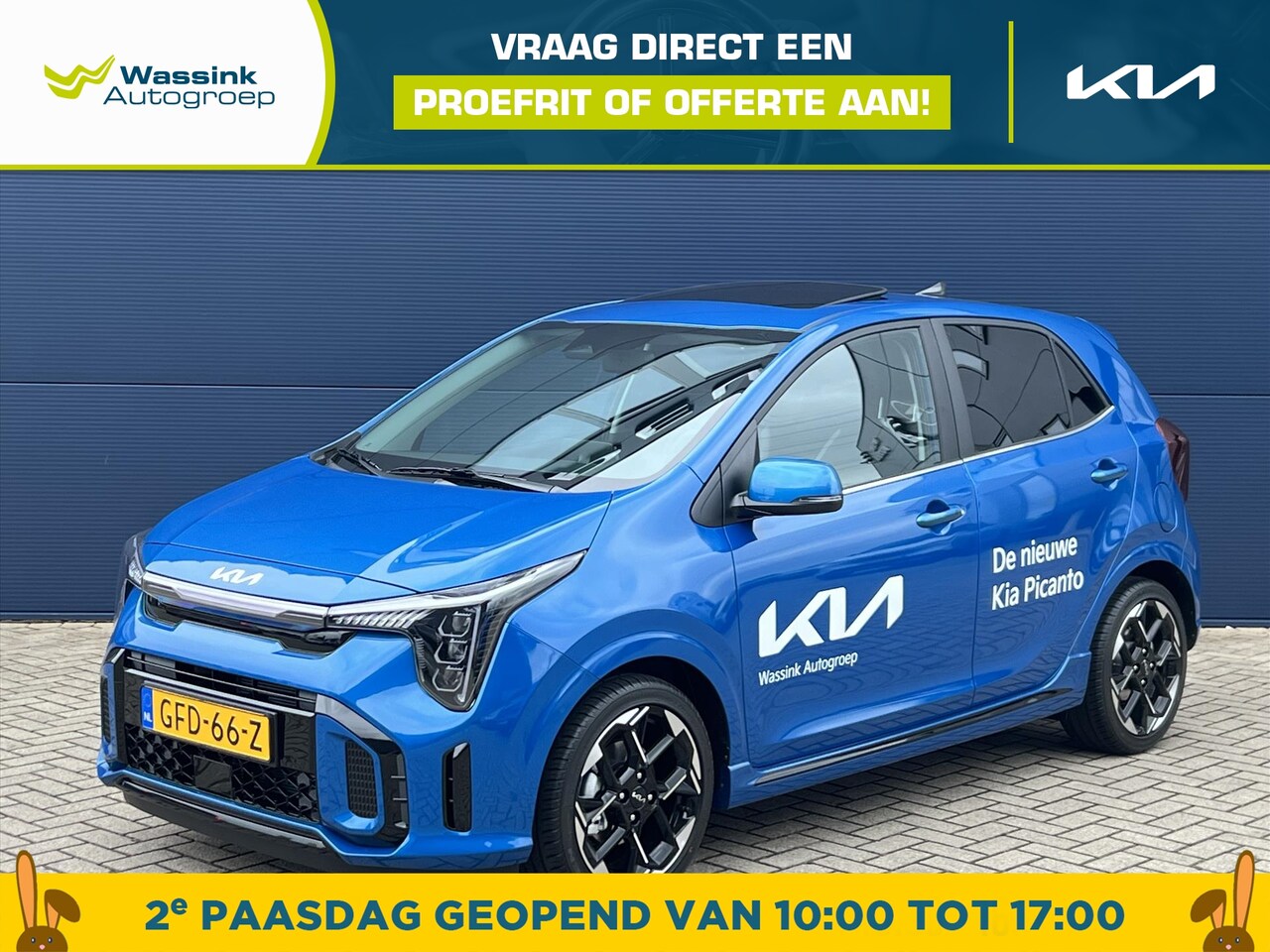 Kia Picanto - 1.0 DPi 63pk 4-zits GT-Line * Full Options* - AutoWereld.nl