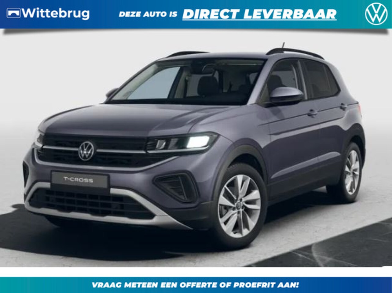 Volkswagen T-Cross - 1.0 TSI Life Edition !!!Profiteer ook van 2.000 EURO inruilpremie!!! - AutoWereld.nl
