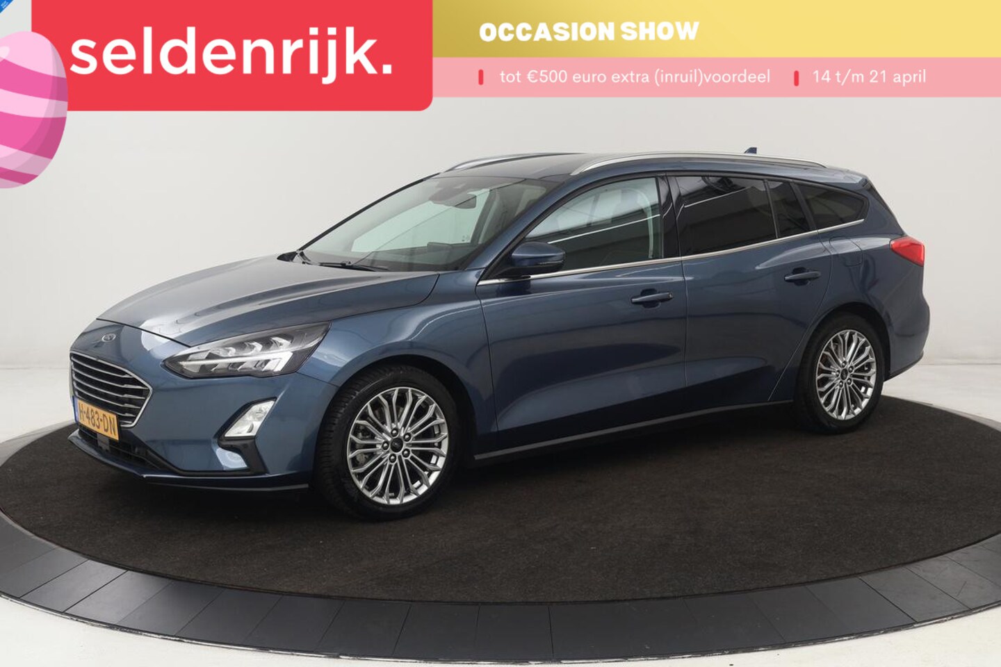 Ford Focus - 1.0 EcoBoost Titanium | Automaat | Stoel & stuurverwarming | Adaptive cruise | Carplay | F - AutoWereld.nl