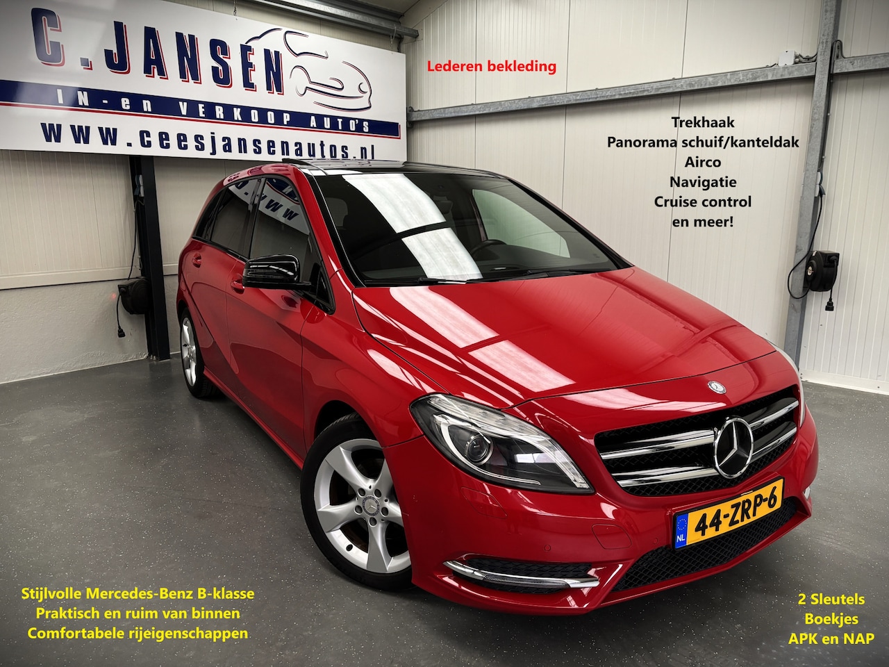 Mercedes-Benz B-klasse - 180 Ambition SPORT !! MOOI !! - AutoWereld.nl