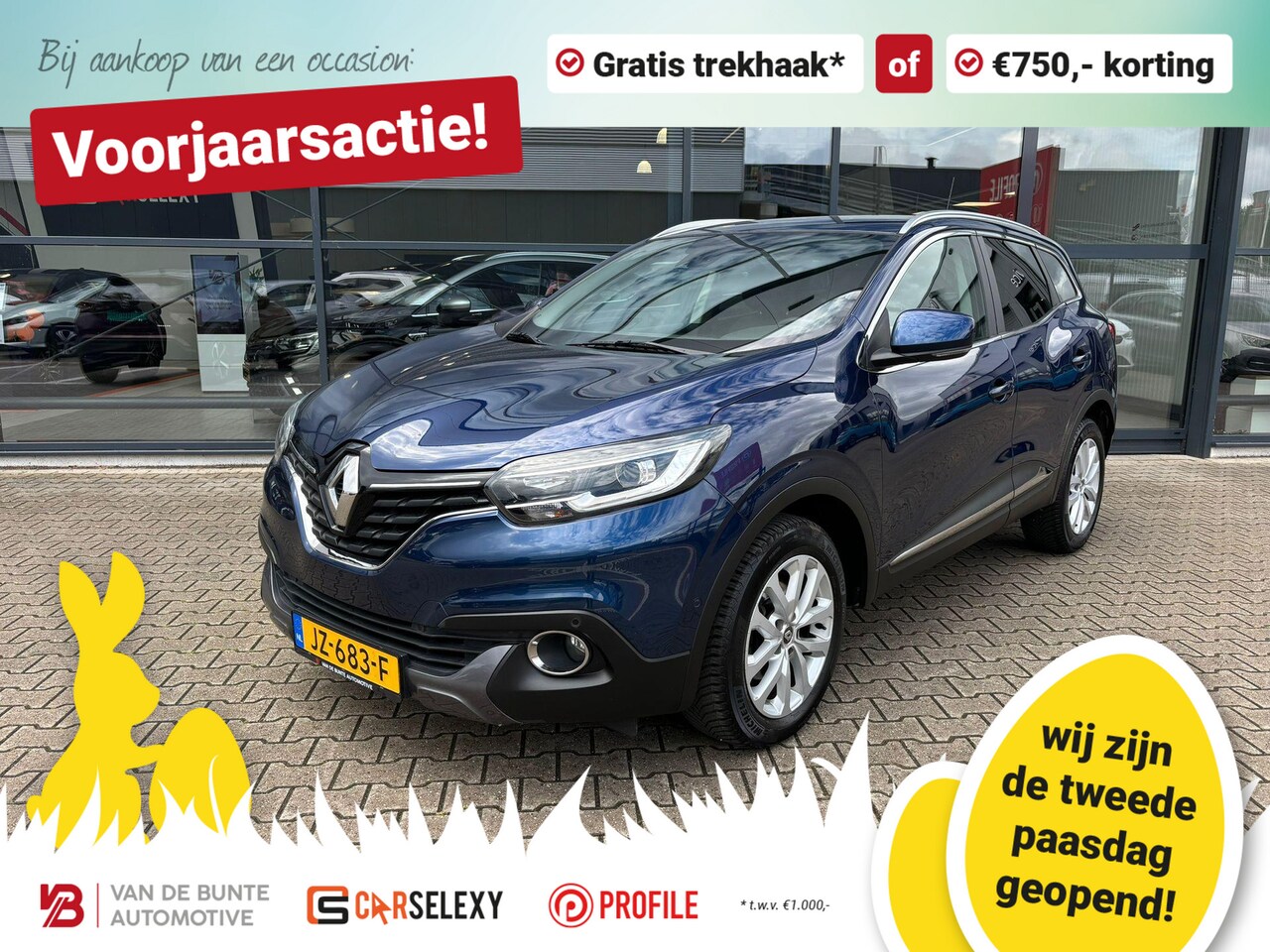 Renault Kadjar - 1.2 TCe Automaat Intens *Trekhaak* - AutoWereld.nl