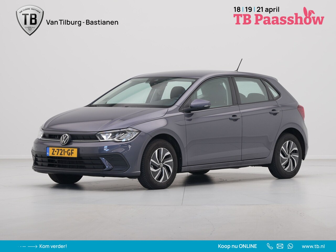Volkswagen Polo - 1.0 TSI 95pk DSG Life Navigatie Pdc Acc Carplay - AutoWereld.nl