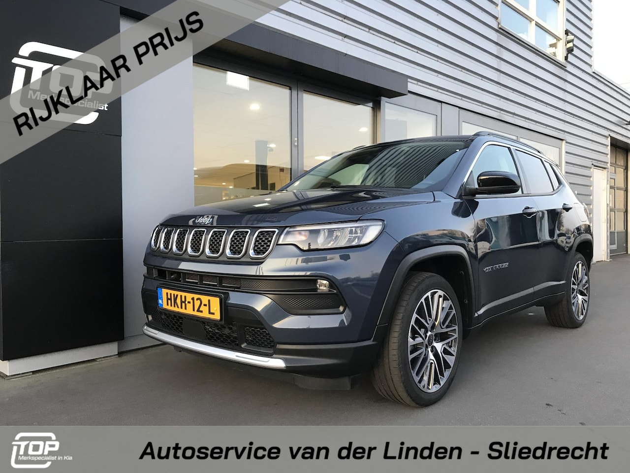 Jeep Compass - 4xe 190 PHEV Panoramadak Electric Night Eagle - AutoWereld.nl