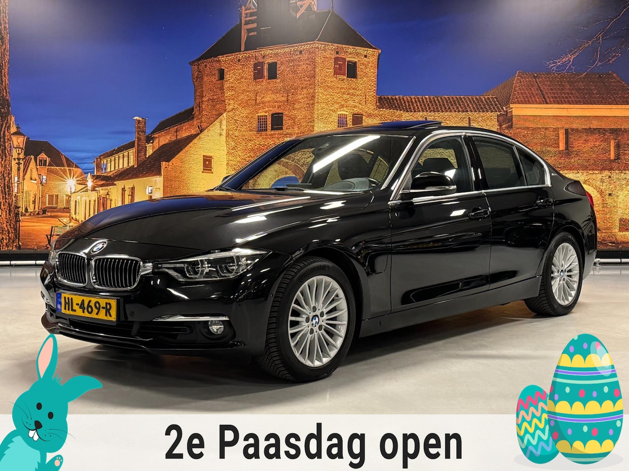 BMW 3-serie - 330e Luxury Automaat Leer Schuifdak Camera LED - AutoWereld.nl