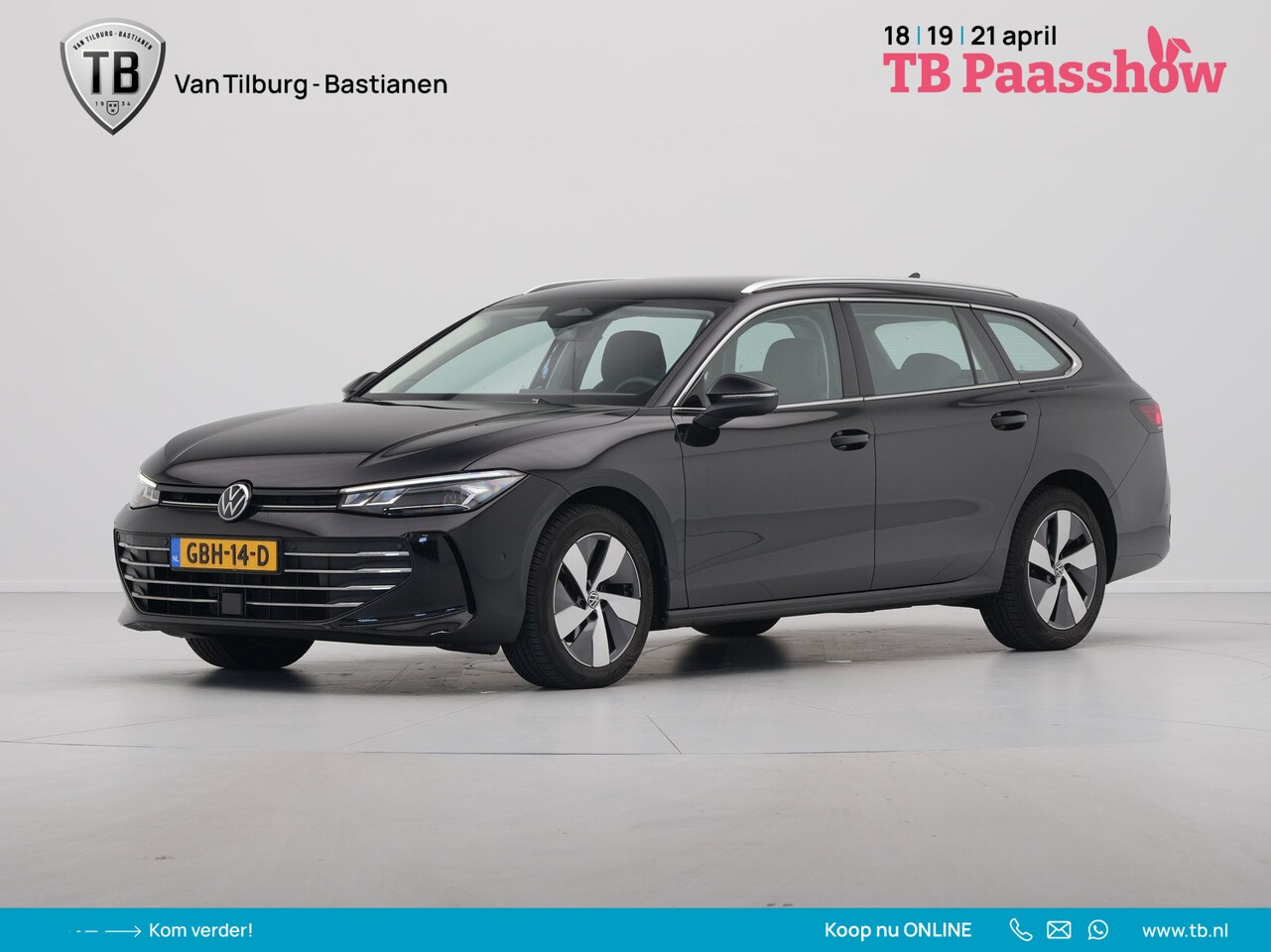 Volkswagen Passat Variant - 1.5 eTSI 150pk Business Trekhaak Navigatie Camera Side Assist Acc - AutoWereld.nl