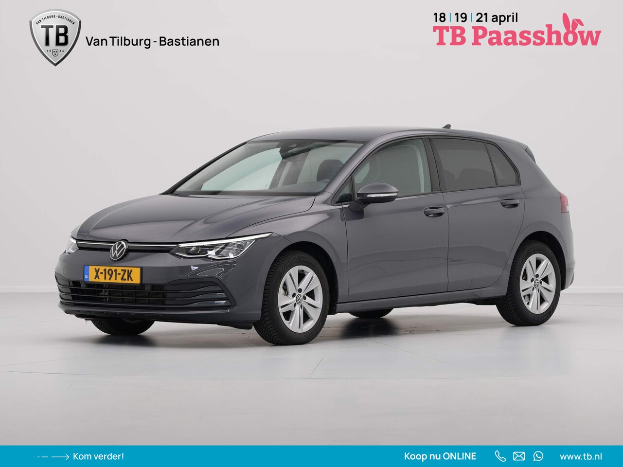 Volkswagen Golf - 1.0 eTSI 110pk DSG Life Business Navigatie Massage Pdc Memory - AutoWereld.nl