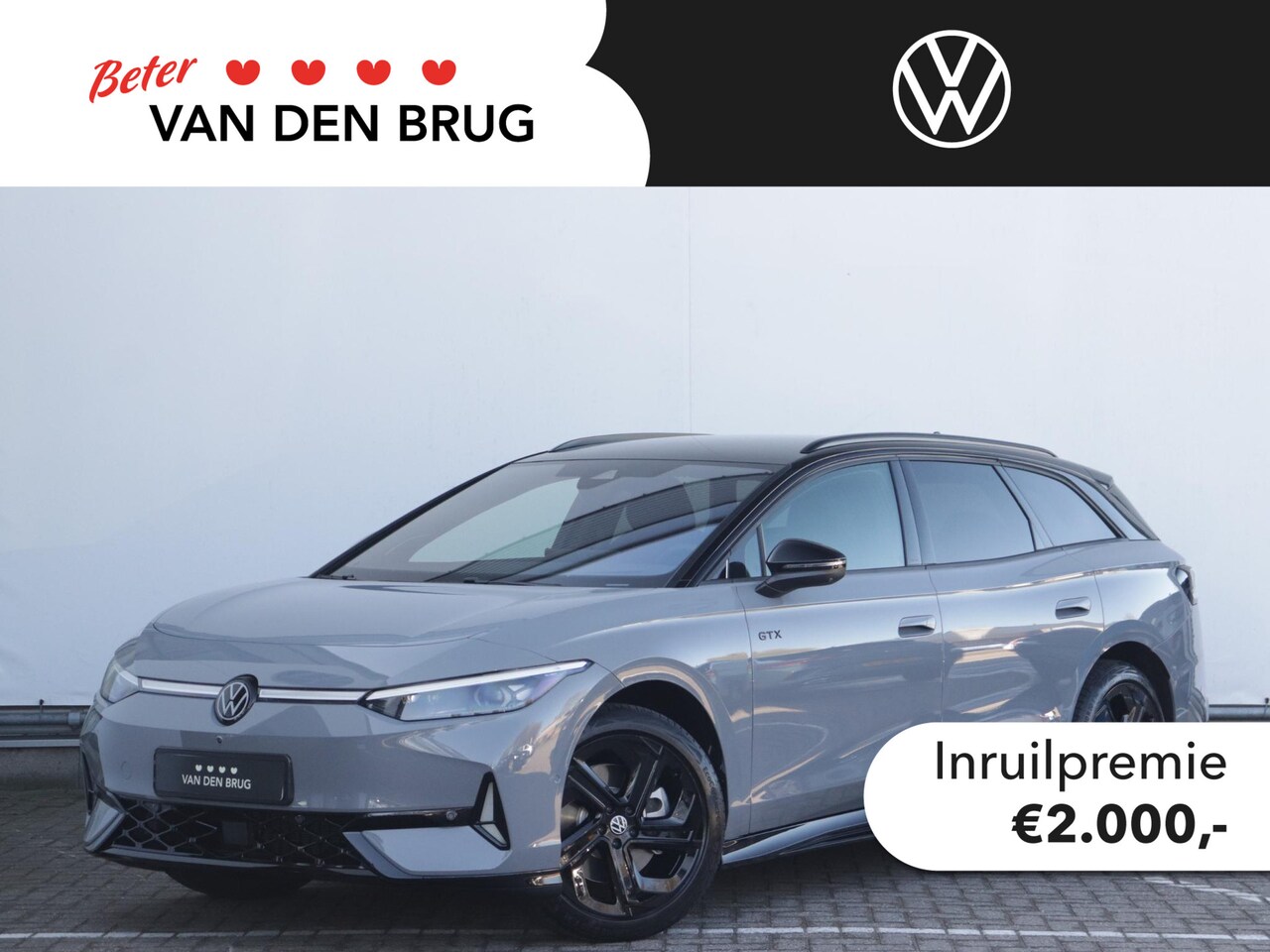 Volkswagen ID.7 - GTX Business 86 kWh accu, 250 kW / 340 pk Variant | LED Matrix | Trekhaak | Head-Up | 20" - AutoWereld.nl