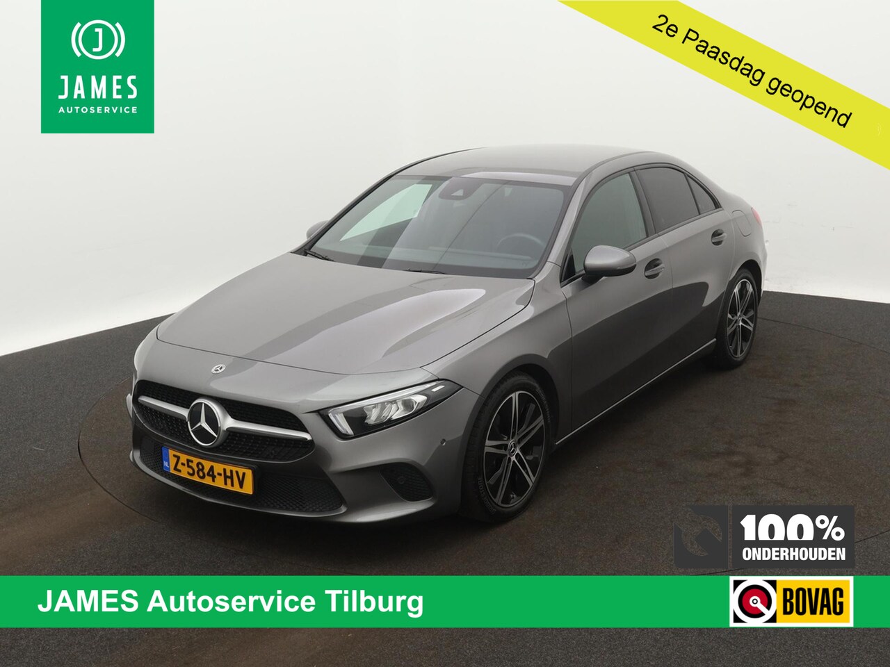 Mercedes-Benz A-klasse - 200 Premium BLACK WIDE-SCREEN SFEERVERLICHTING LEER - AutoWereld.nl