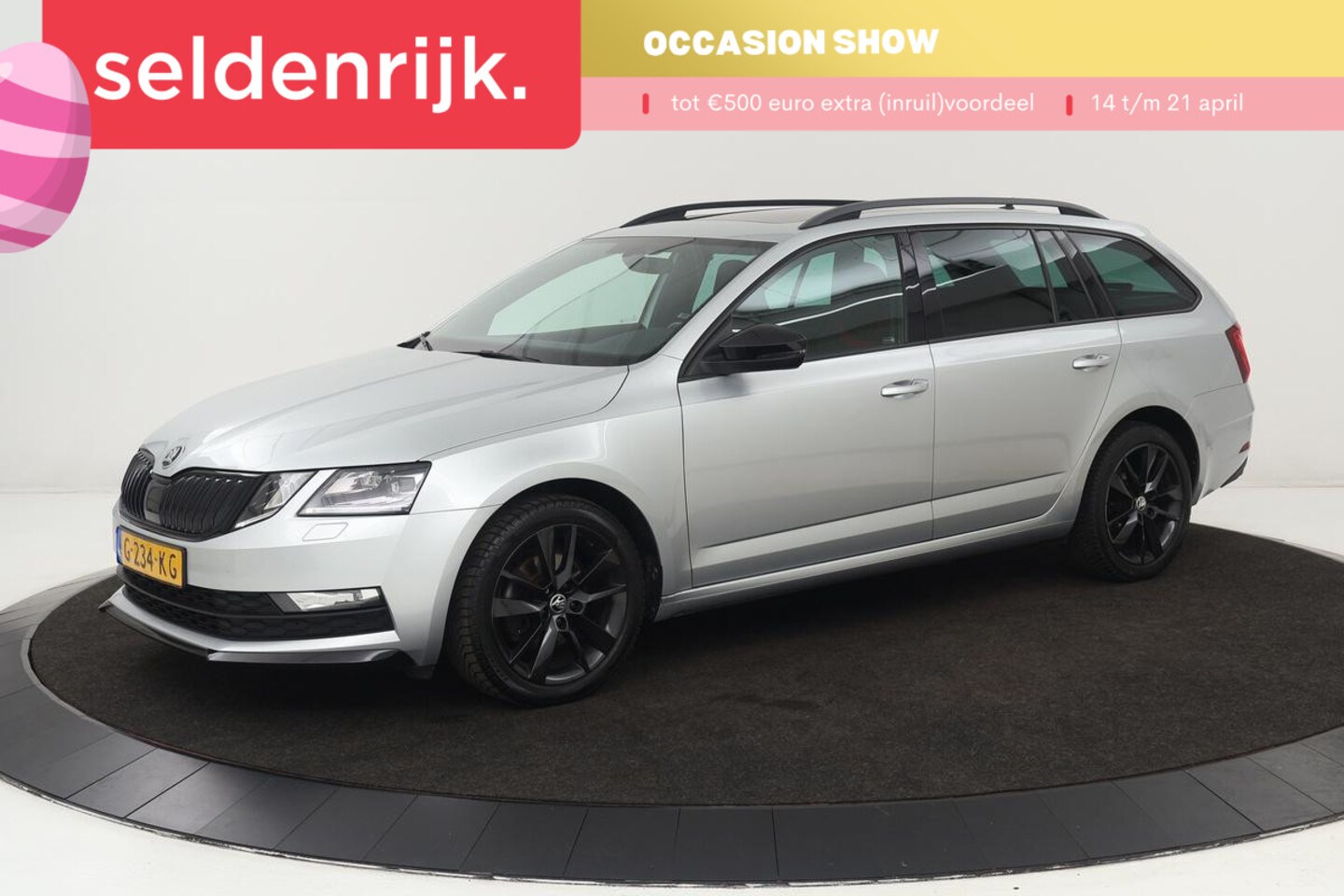 Skoda Octavia - 1.5 TSI Sport | Panoramadak | Stoelverwarming | Full LED | Sportstoelen | Carplay | Naviga - AutoWereld.nl