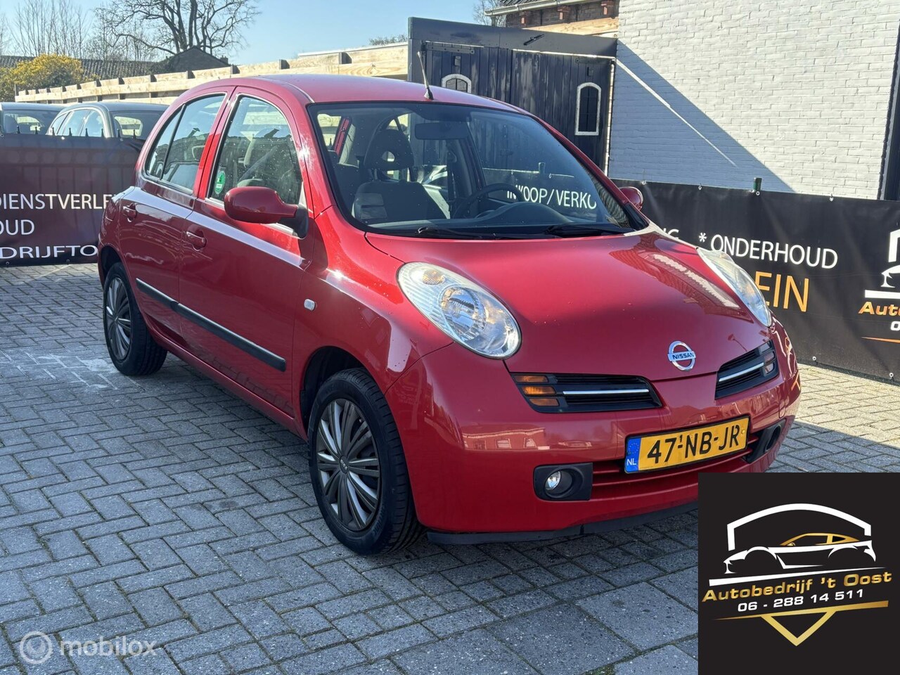 Nissan Micra - 1.2 Tekna 1.2 Tekna 5drs, airco, nieuwe apk keuring - AutoWereld.nl