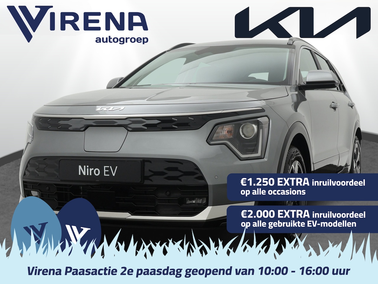 Kia Niro EV - DynamicLine 64.8 kWh - Navigatie - Apple Carplay/Android Auto - Parkeersensoren voor en ac - AutoWereld.nl