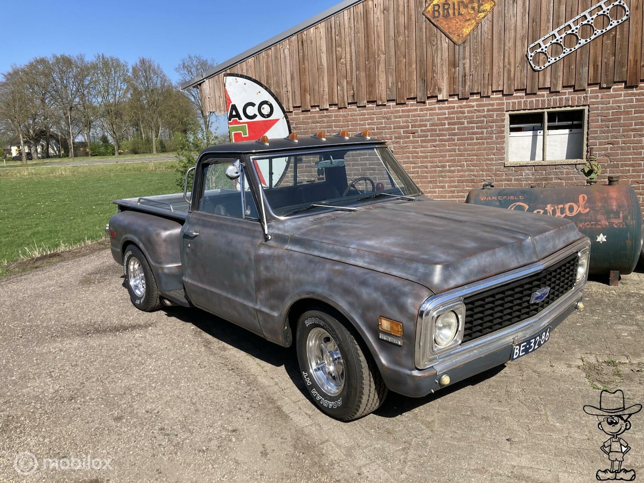 Chevrolet C10 - pickup V8 LPG shortbed stepside - AutoWereld.nl