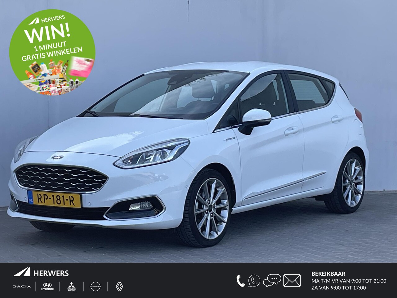 Ford Fiesta - 1.0 EcoBoost Vignale / B&O audio / Achteruitrijcamera / Stoel- Stuur en voorruitverwarming - AutoWereld.nl