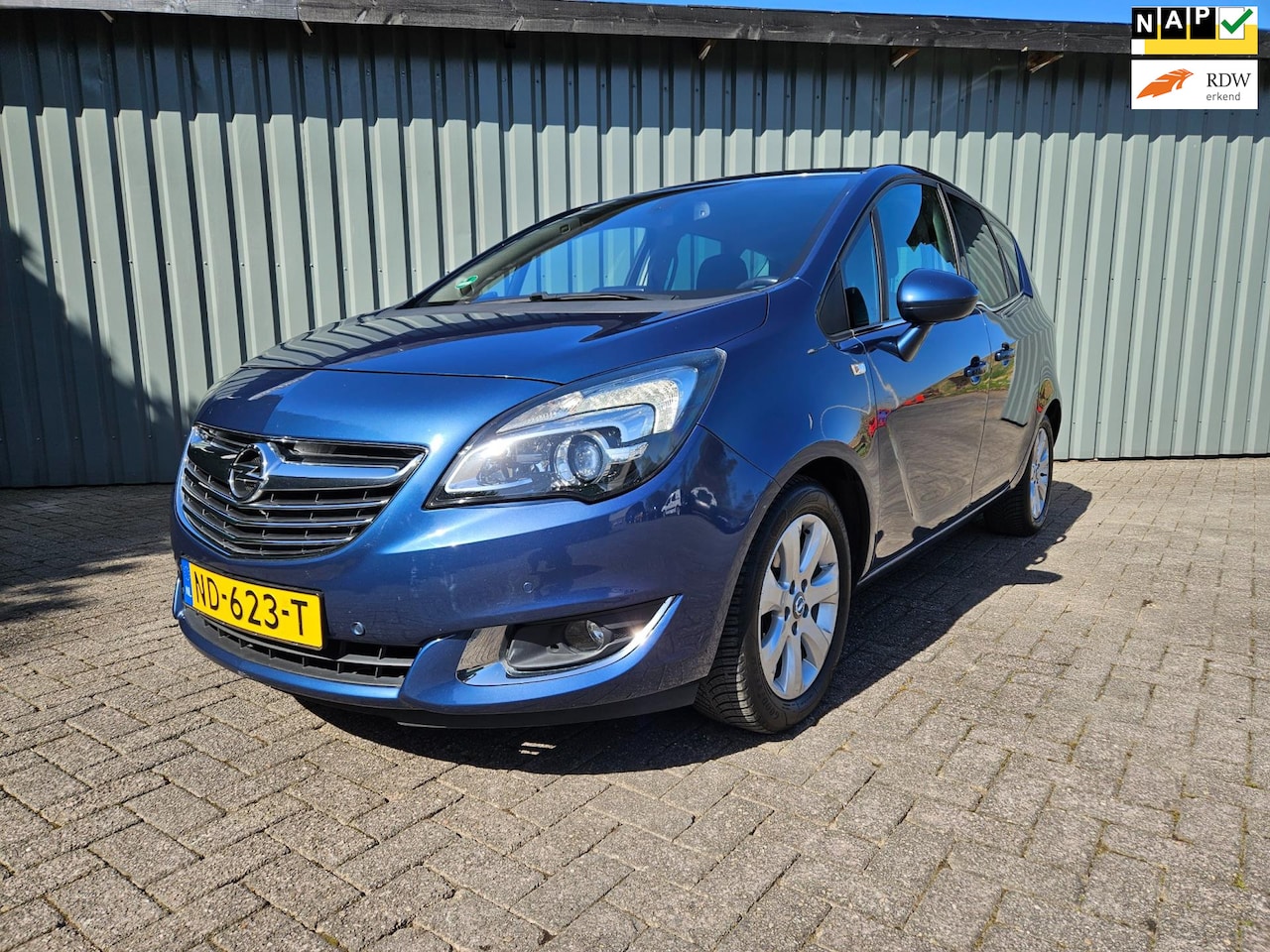 Opel Meriva - 1.4 Turbo Blitz Navi Stuur/Stoelverwarming Camera Trekhaak - AutoWereld.nl