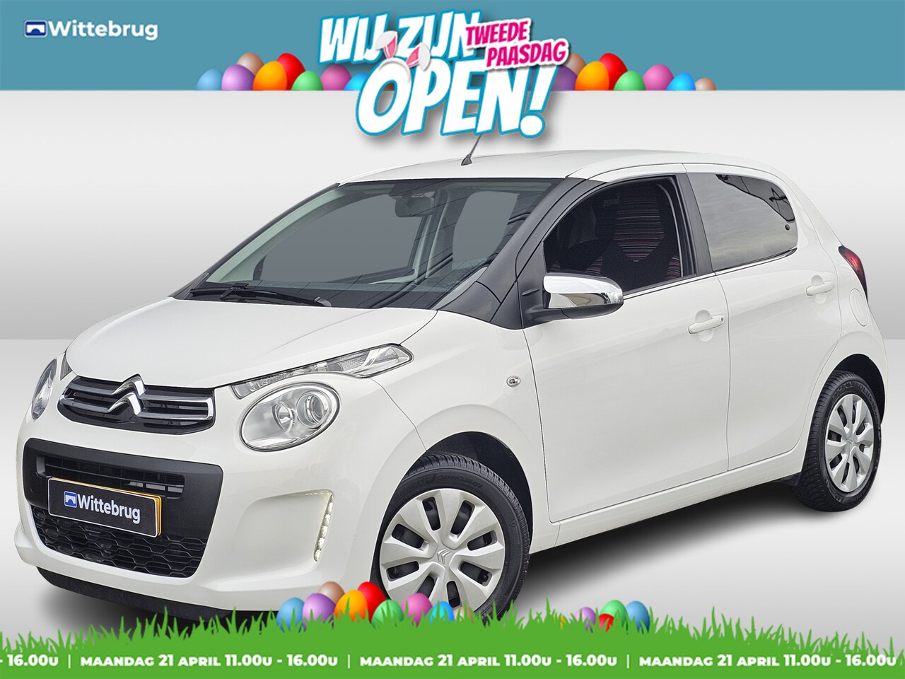 Citroën C1 - 1.0 VTi Feel | Pack Techno | Pack Comfort - AutoWereld.nl