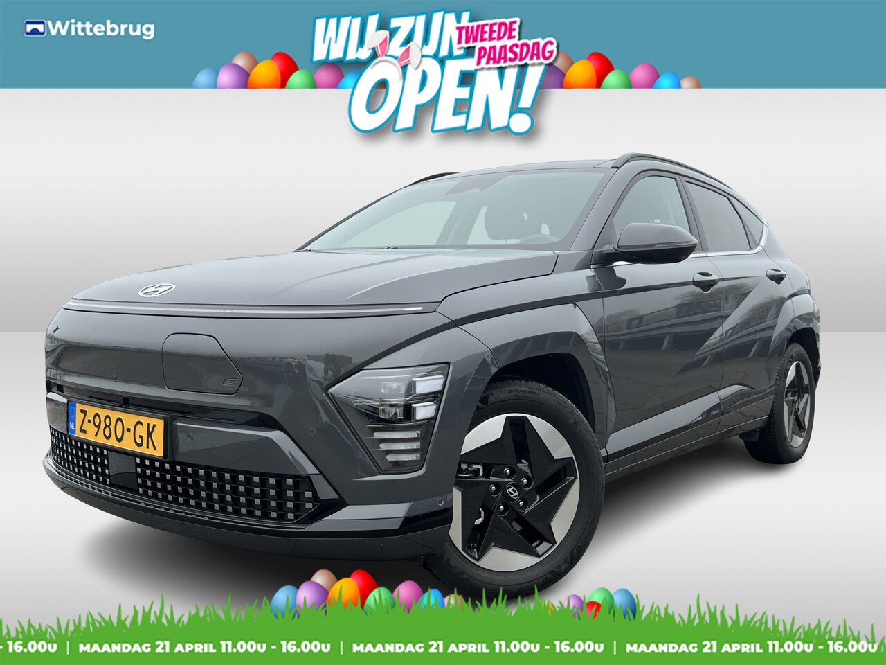 Hyundai Kona Electric - Premium Sky 65.4 kWh | Leder | 360 Camera | Premium Audio - AutoWereld.nl