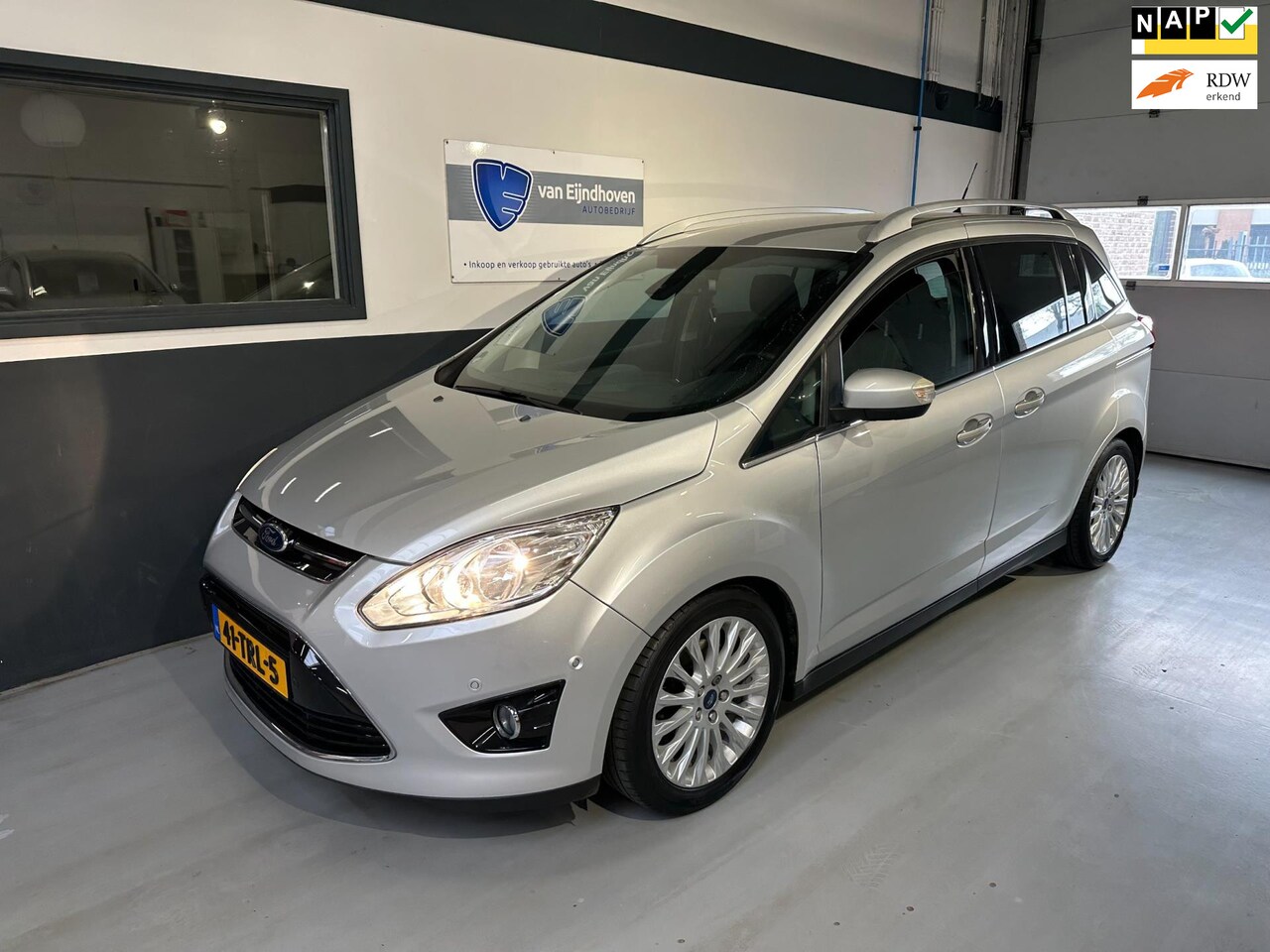 Ford Grand C-Max - 1.6 EcoBoost Titanium 7p. 150PK|Navi|Cruise - AutoWereld.nl