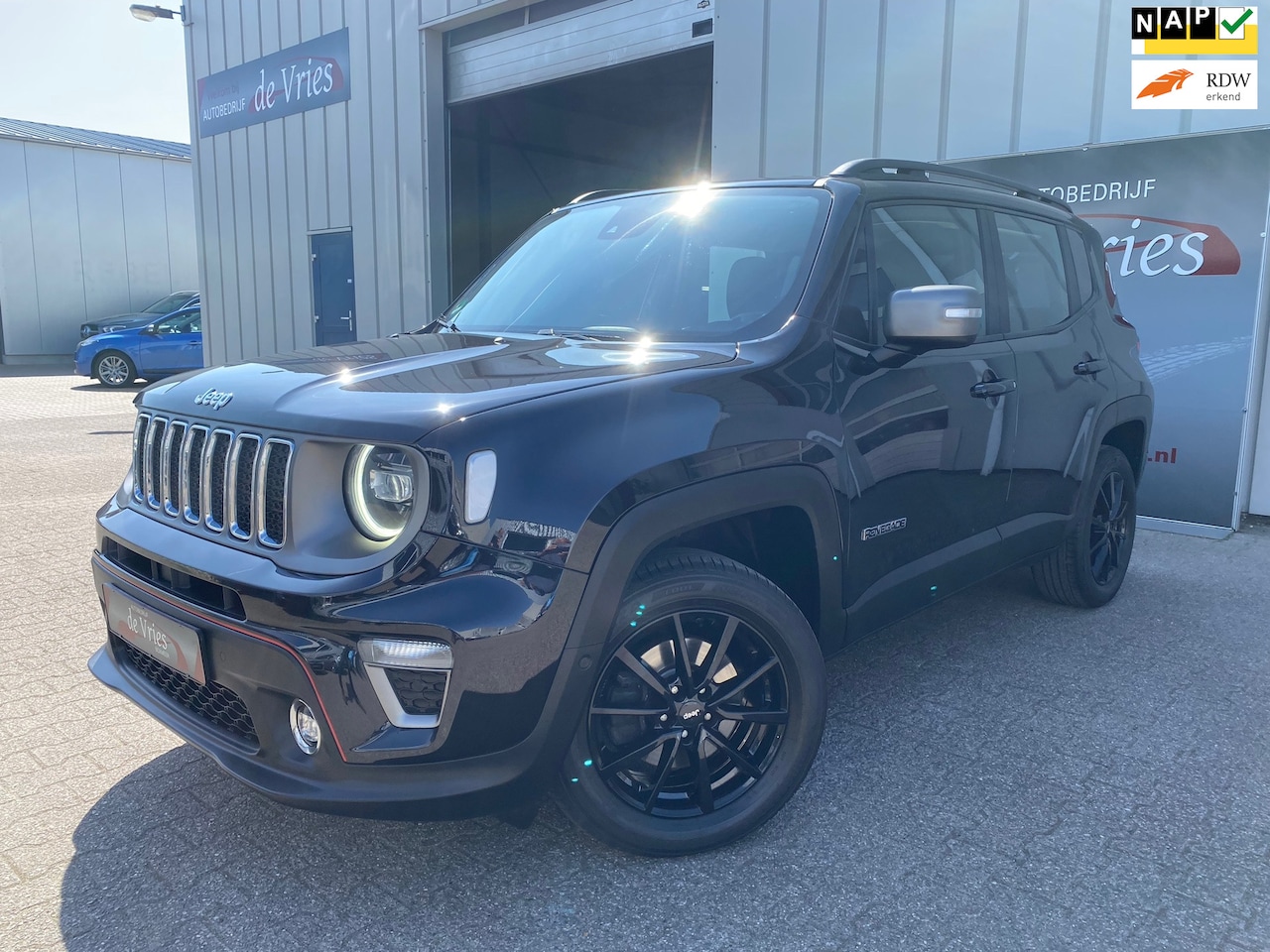 Jeep Renegade - 1.3T DDCT 4X4 Longitude / Clima / Cruise / Adap. Cruise / Navi / Stoel en stuurverw. / Tre - AutoWereld.nl