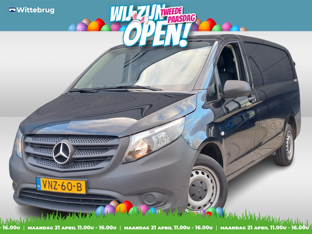 Mercedes-Benz Vito - 110 CDI Lang | Airco | Bijrijdersbank | Houten Laadvloer - AutoWereld.nl