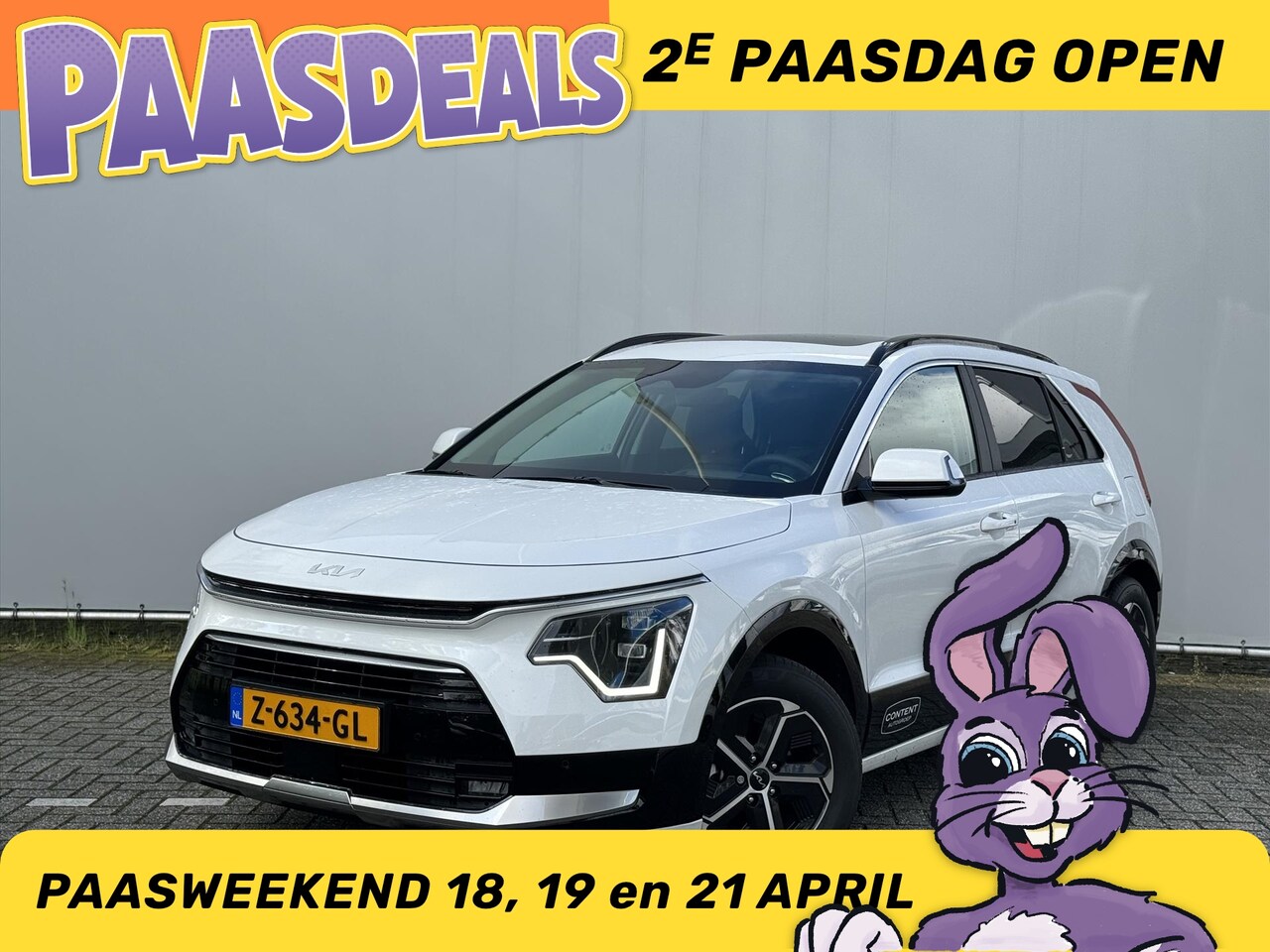 Kia Niro - 1.6 GDi Hybrid 141pk DCT6 DynamicPlusLine - AutoWereld.nl