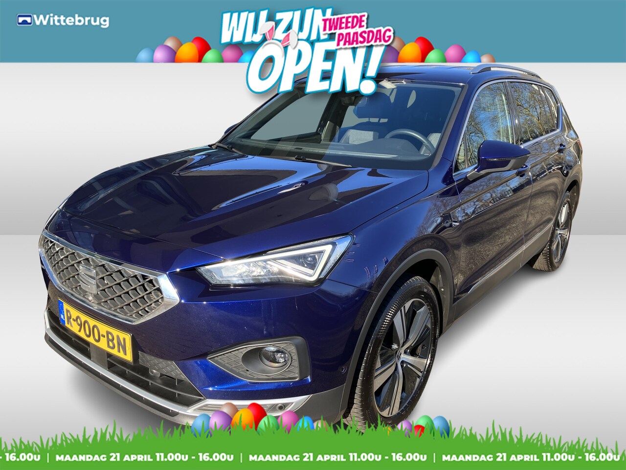 Seat Tarraco - 1.5 TSI Excellence Business Intense / Metallic/  Digitale cockpit/ Led/ Keyless Start/ Ele - AutoWereld.nl