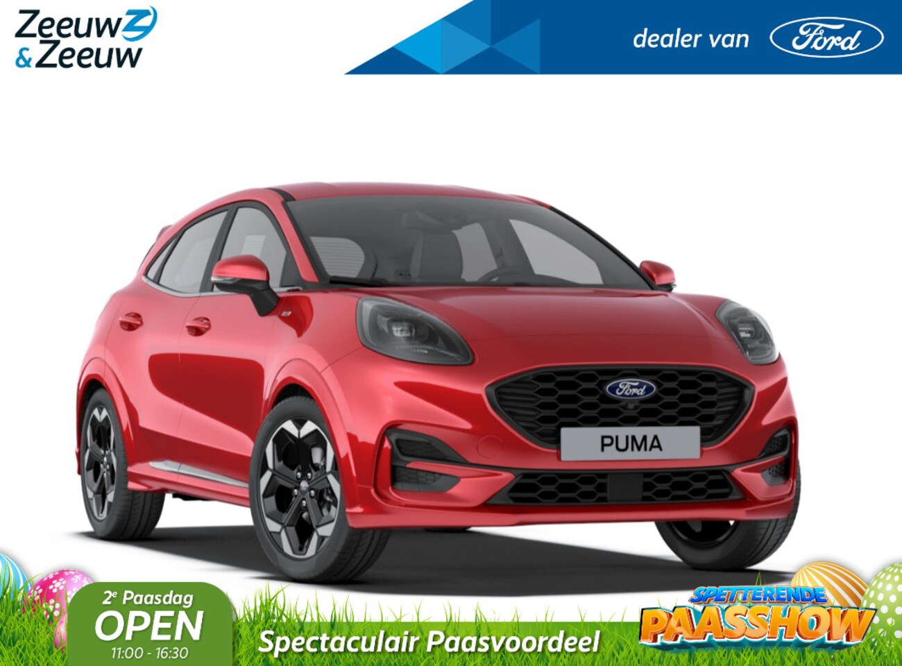 Ford Puma - 1.0 EcoBoost Hybrid ST-Line X 125pk automaat | €4.000.- korting | Nieuw te bestellen - AutoWereld.nl