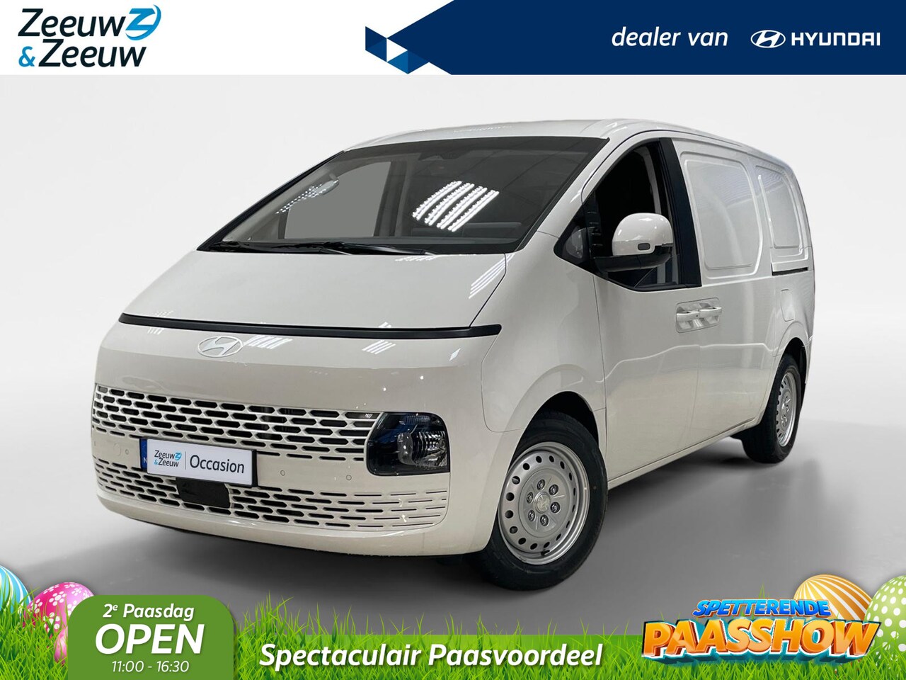 Hyundai Staria - 1.6 HYBRID | AUTOMAAT | 3 PERS. | VAN €36.000,- VOOR €26.000,- EX. - AutoWereld.nl