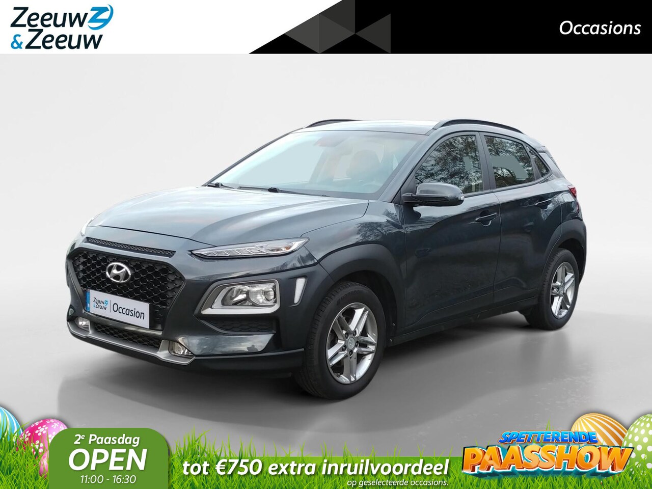 Hyundai Kona - 1.0 T-GDI Comfort | Climate control Cruise control | Lichtmetalen velgen | - AutoWereld.nl
