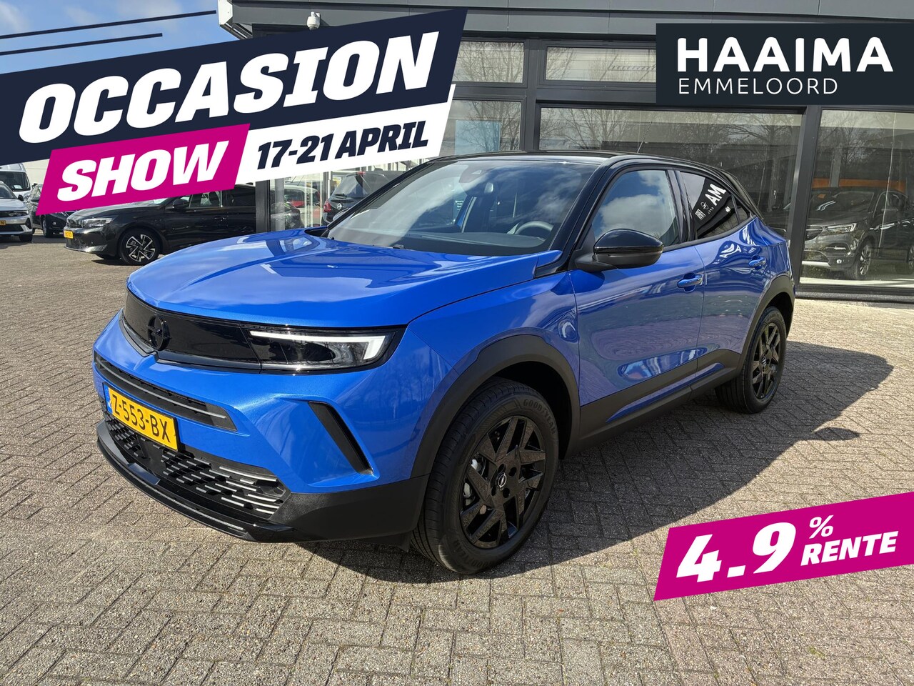 Opel Mokka - 1.2 Turbo 130Pk GS 8Traps-Automaat | Climate control | Navigatie | Camera | Elektrisch Pak - AutoWereld.nl