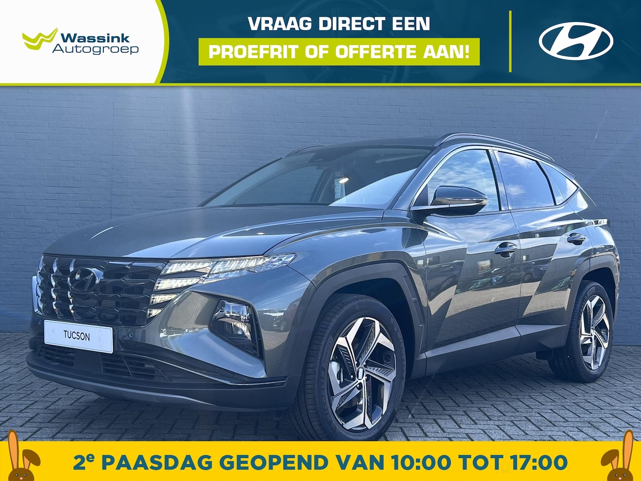 Hyundai Tucson - New 1.6 T-GDi HEV 230pk Aut. Premium Sky - AutoWereld.nl