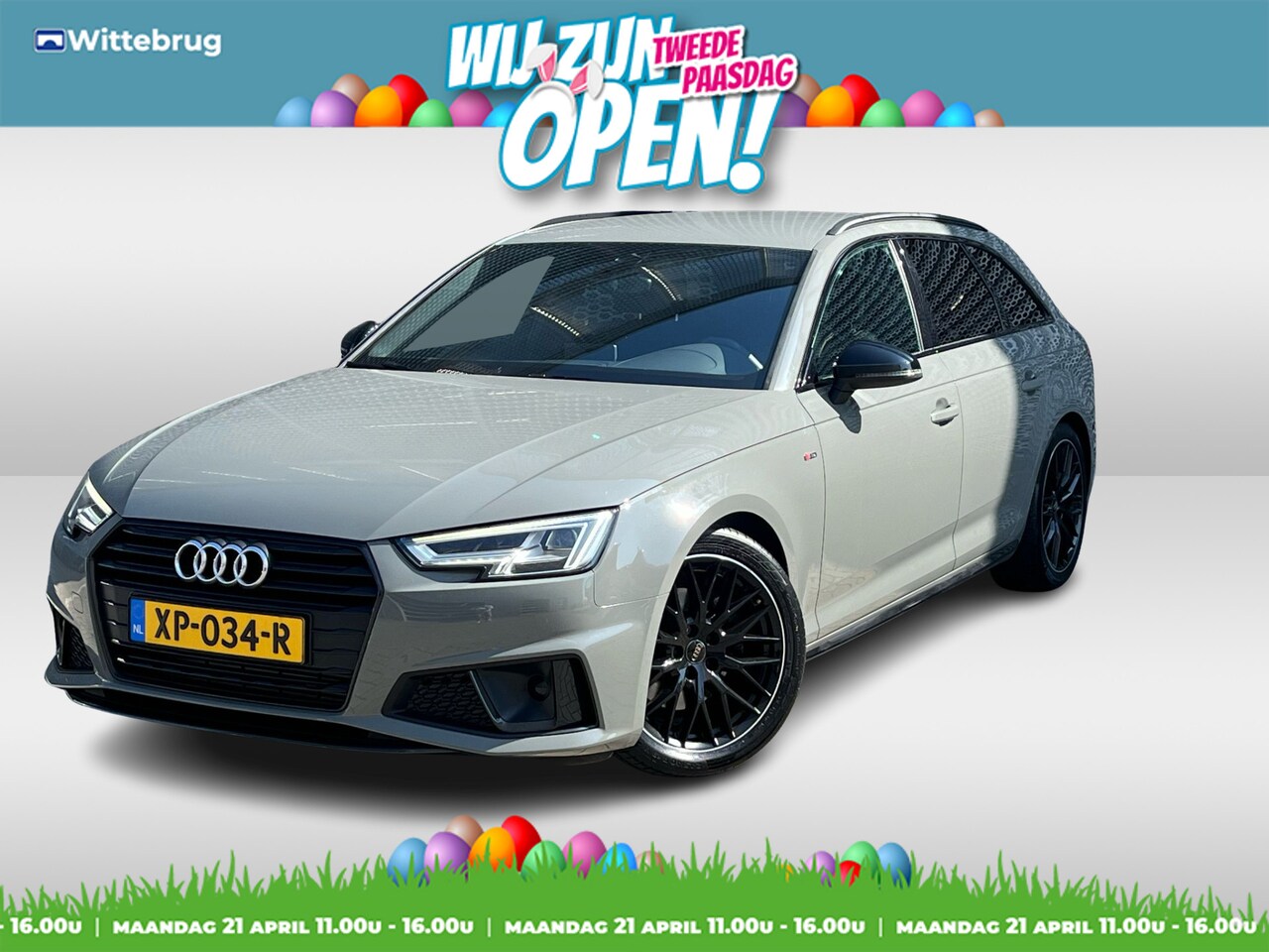 Audi A4 Avant - 35 TFSI Sport S line black edition / Leer / Navigatie / 3x S-line / Parkeersensoren achter - AutoWereld.nl