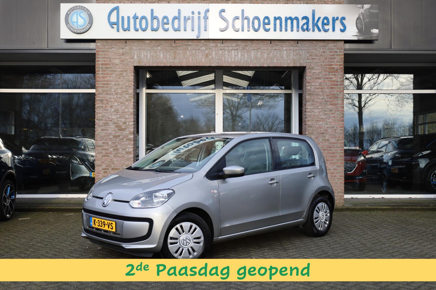 Volkswagen Up! - 1.0 cheer up! AUTOMAAT AIRCO 5-DEURS ALL-SEASONS! - AutoWereld.nl