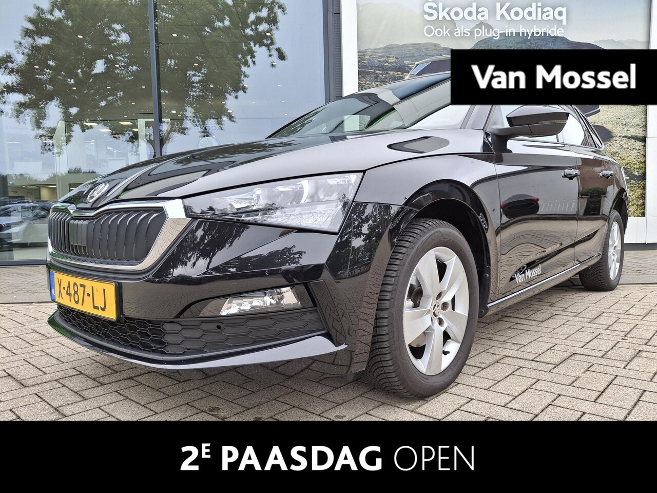 Skoda Scala - 1.0 TSI Sport Business | Navigatie | Parkeersensoren | Cruise control | Climate control | - AutoWereld.nl