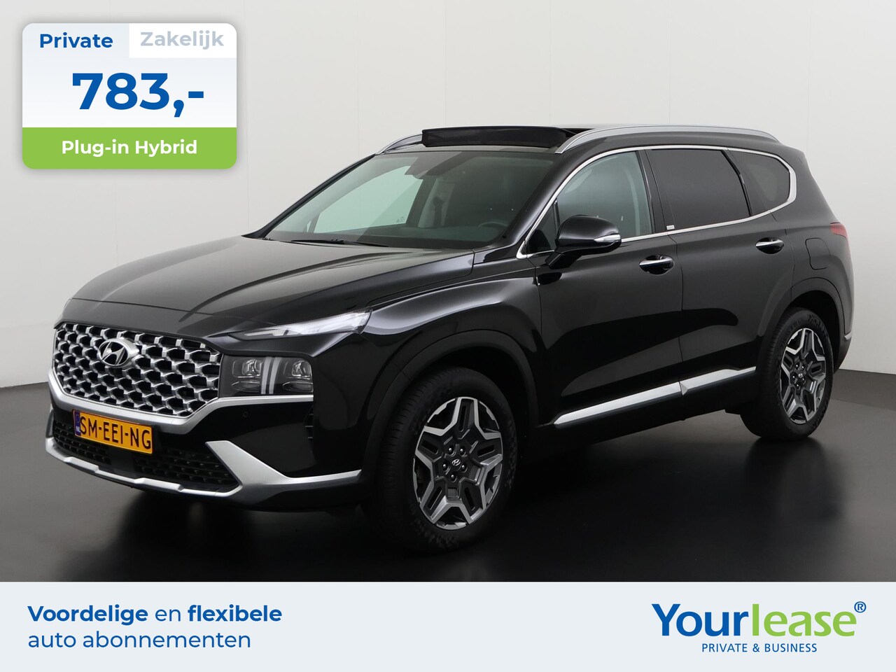 Hyundai Santa Fe - 1.6 T-GDI PHEV Premium Sky 7 Persoons | All-in 783,- Private Lease | Zondag Open! - AutoWereld.nl