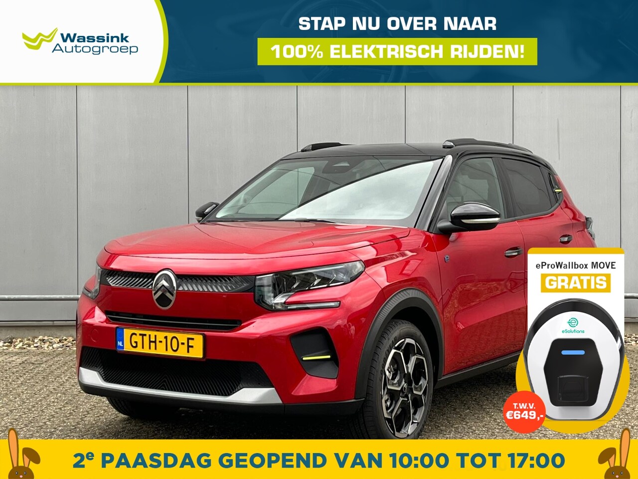 Citroën ë-C3 - EV 44kWh 113pk Max I 3 Fase laden - AutoWereld.nl