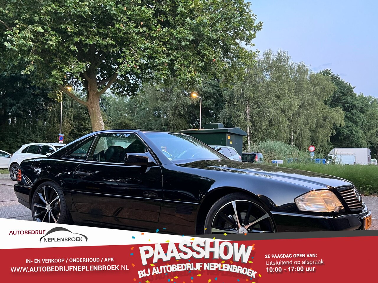 Mercedes-Benz SL-klasse Cabrio - 500 SL Cabriolet 5.0i V8 Automaat 326PK+ Kanon R129 Hardtop Bj 1992 - AutoWereld.nl