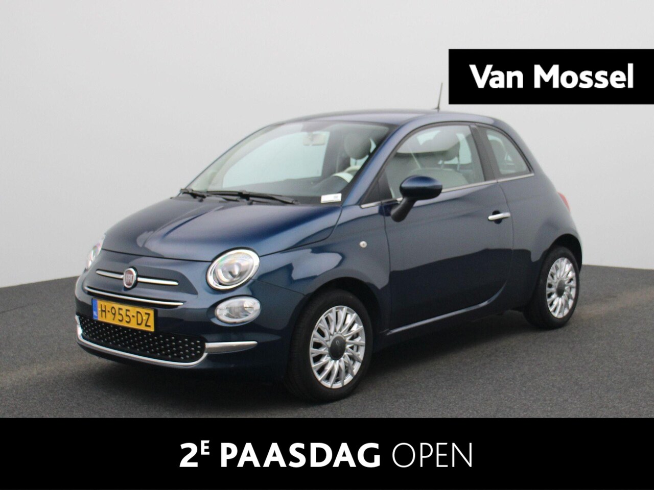 Fiat 500 - 1.2 Lounge | NAVIGATIE | AIRCO | LED DAGRIJVERLICHTING | ELEKTRISHE RAMEN VOOR | - AutoWereld.nl