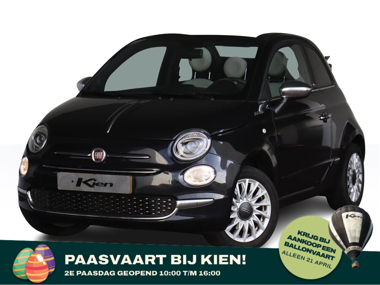 Fiat 500 C - 1.0 Hybrid Dolcevita | Cruise Control | PDC | 15 INCH | - AutoWereld.nl