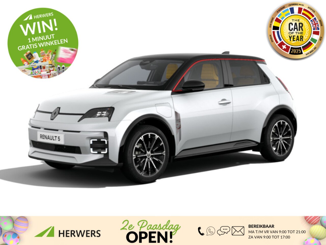 Renault 5 - urban range iconic cinq 40 kWh / Nieuw Te Bestellen / - AutoWereld.nl