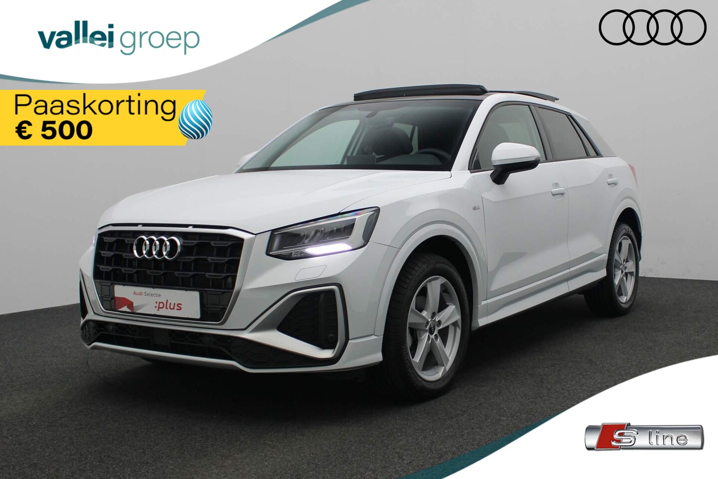 Audi Q2 - 35 TFSI 150PK S-tronic Advanced edition / S-Line ext. | Pano | Camera | Navi | Keyless | V - AutoWereld.nl