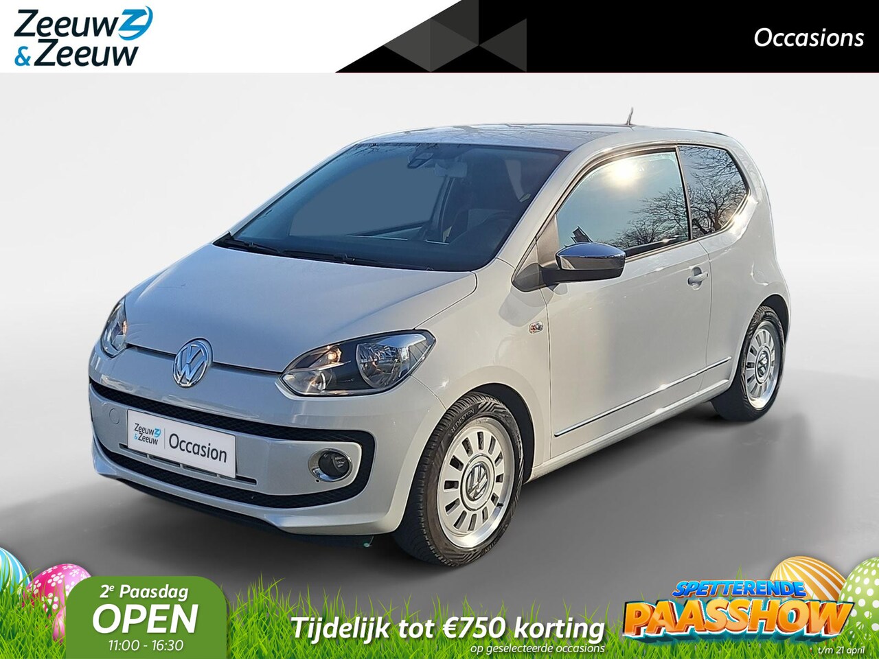 Volkswagen Up! - 1.0 high up! BlueMotion | Airco | Navi | LM Velgen | Elektrische ramen | - AutoWereld.nl