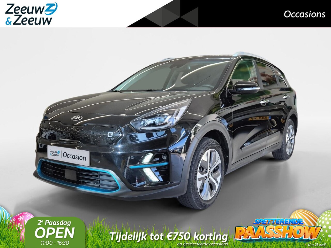 Kia e-Niro - DynamicPlusLine 64 kWh | Airco | Navi | Camera | LM Velgen | Stoelverwarming | Stuurverwar - AutoWereld.nl
