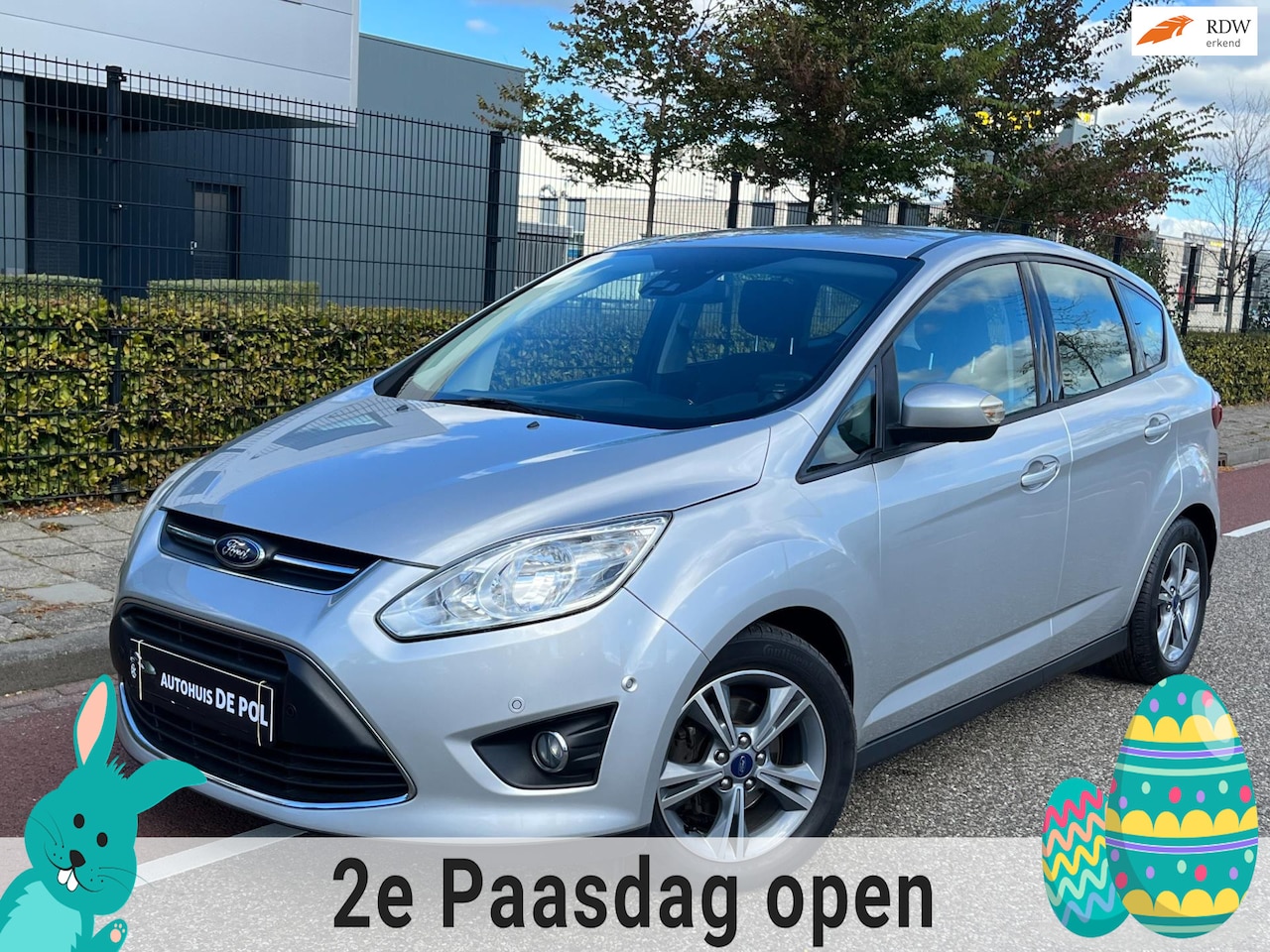 Ford C-Max - 1.0 Trend NAVI AIRCO PAKEERSENSOR ELEKTR/PAKKET - AutoWereld.nl