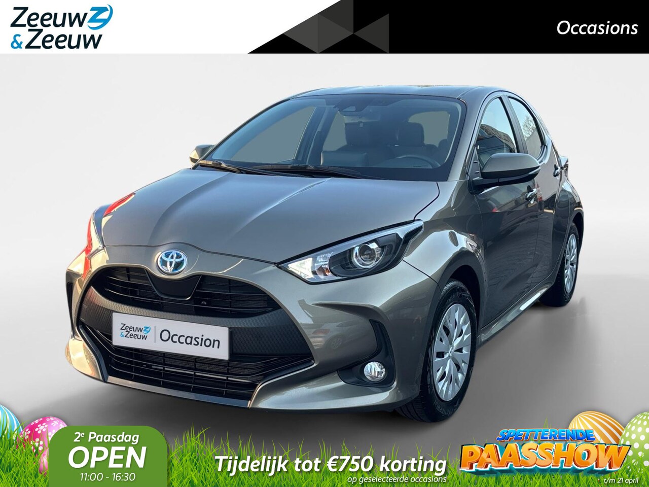 Toyota Yaris - 1.5 Hybrid Active | AUTOMAAT | CAMERA | NAVI | ADAPTIVE CRUISE CONTROL - AutoWereld.nl